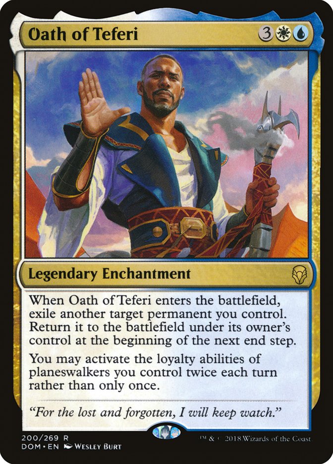 Oath of Teferi [Dominaria] | Card Citadel