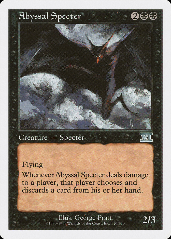 Abyssal Specter [Classic Sixth Edition] | Card Citadel