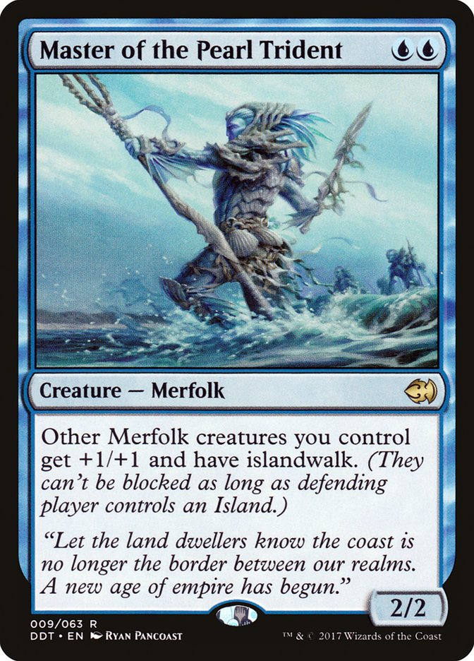 Master of the Pearl Trident [Duel Decks: Merfolk vs. Goblins] | Card Citadel