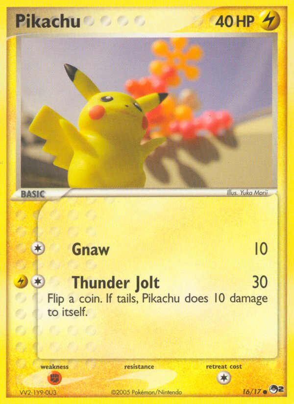 Pikachu (16/17) [POP Series 2] | Card Citadel