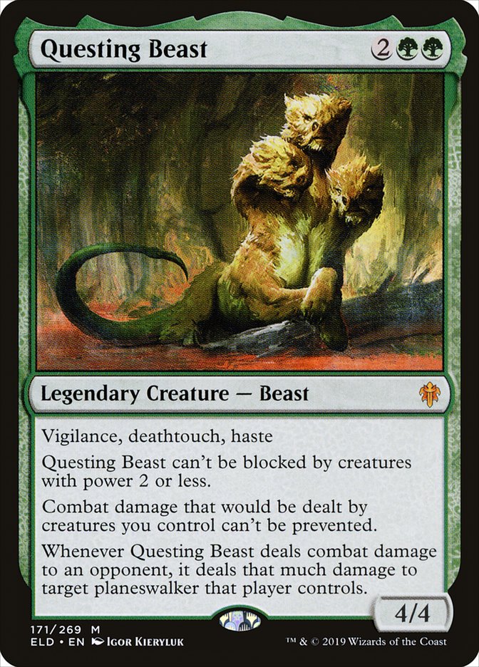 Questing Beast [Throne of Eldraine] | Card Citadel