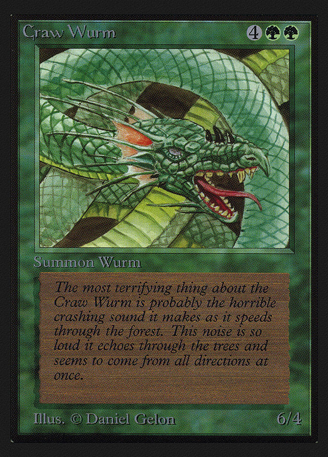 Craw Wurm (IE) [Intl. Collectors’ Edition] | Card Citadel