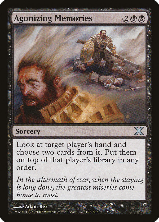 Agonizing Memories [Tenth Edition] | Card Citadel