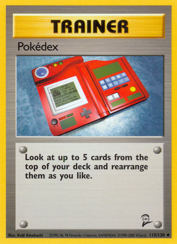 Pokedex (115/130) [Base Set 2] | Card Citadel