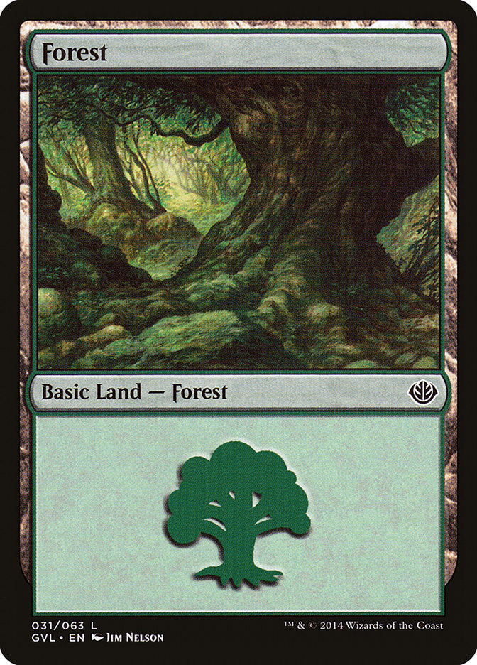 Forest (31) (Garruk vs. Liliana) [Duel Decks Anthology] | Card Citadel