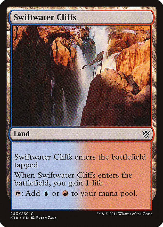 Swiftwater Cliffs [Khans of Tarkir] | Card Citadel