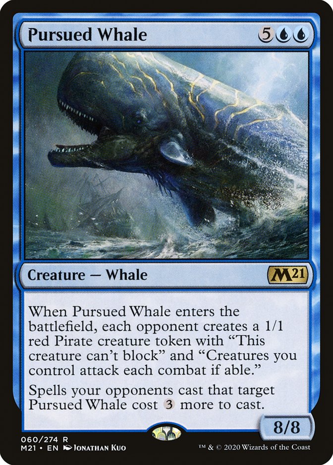 Pursued Whale [Core Set 2021] | Card Citadel