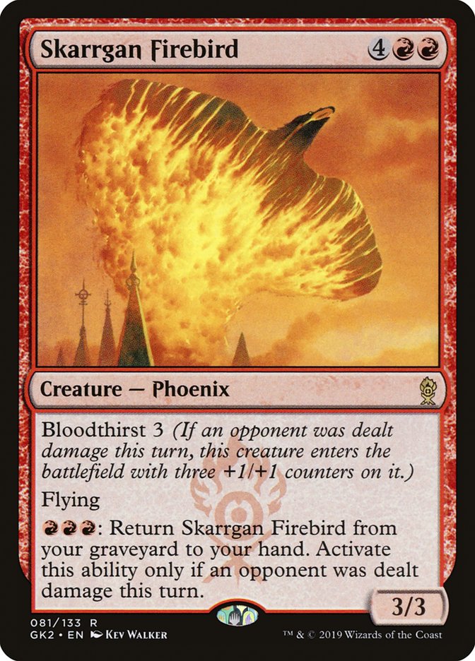 Skarrgan Firebird [Ravnica Allegiance Guild Kit] | Card Citadel