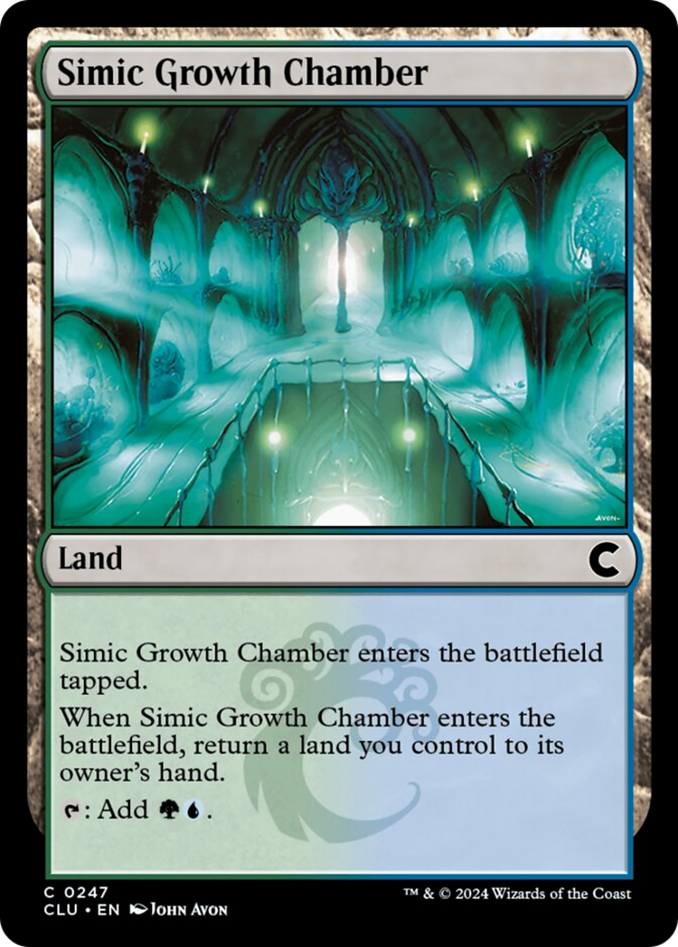 Simic Growth Chamber [Ravnica: Clue Edition] | Card Citadel