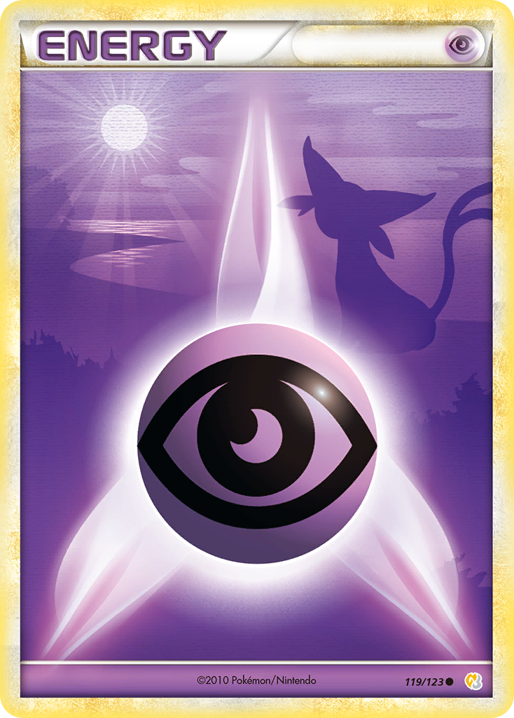 Psychic Energy (119/123) [HeartGold & SoulSilver: Base Set] | Card Citadel