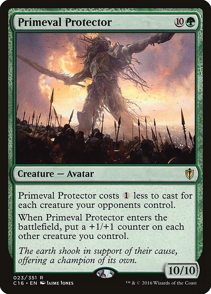 Primeval Protector [Commander 2016] | Card Citadel