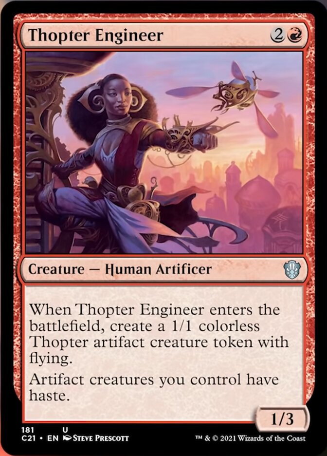 Thopter Engineer [Commander 2021] | Card Citadel