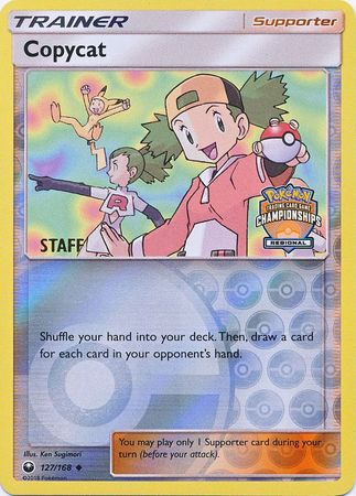 Copycat (127/168) (Regional Championship Promo Staff) [Sun & Moon: Celestial Storm] | Card Citadel