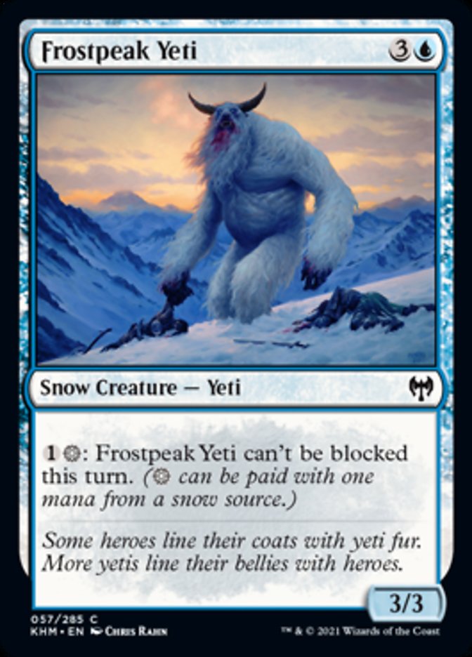 Frostpeak Yeti [Kaldheim] | Card Citadel