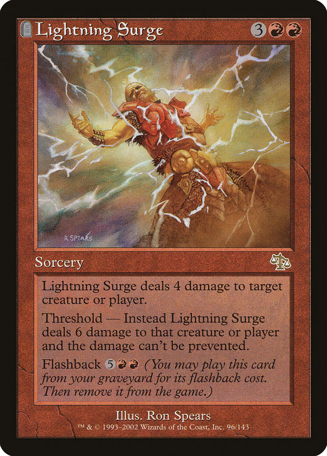 Lightning Surge [Judgment] | Card Citadel