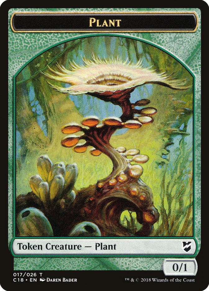 Plant [Commander 2018 Tokens] | Card Citadel
