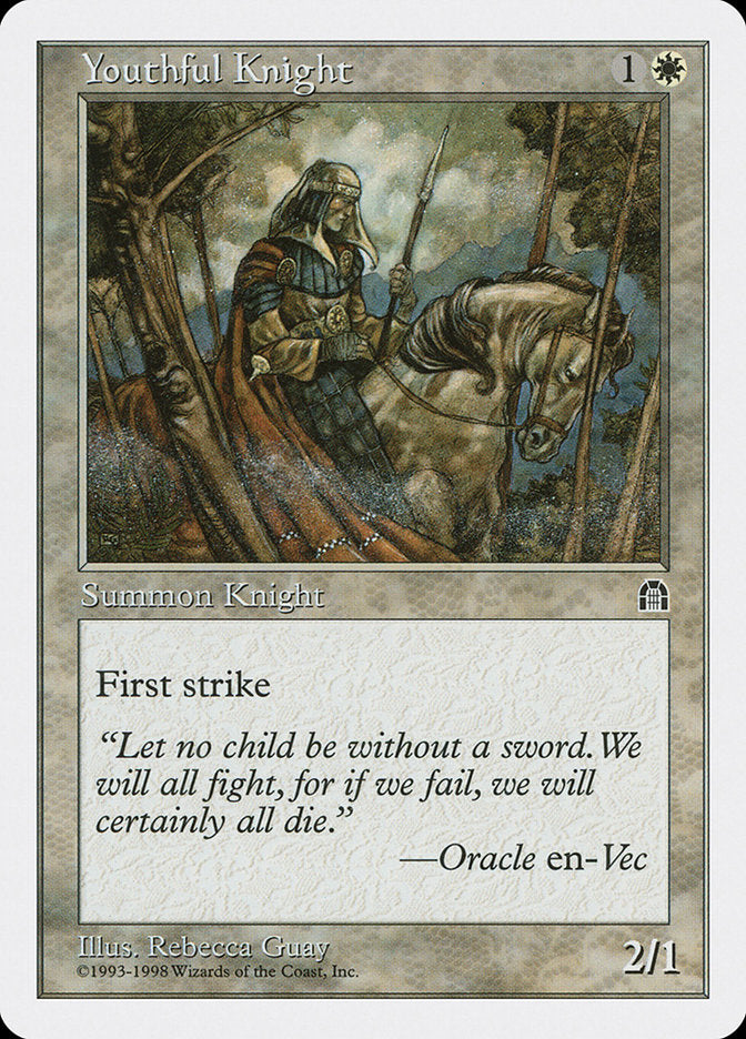 Youthful Knight [Anthologies] | Card Citadel