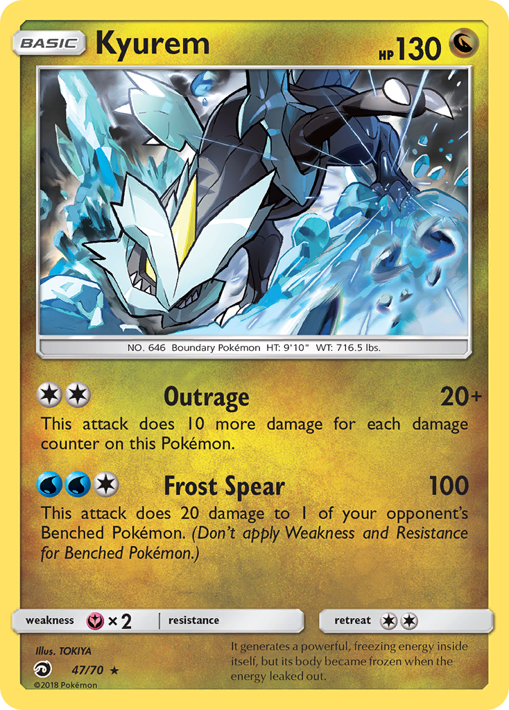 Kyurem (47/70) [Sun & Moon: Dragon Majesty] | Card Citadel