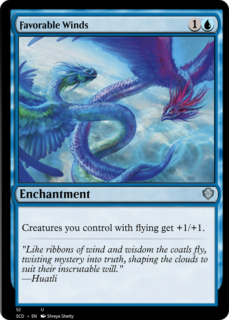 Favorable Winds [Starter Commander Decks] | Card Citadel