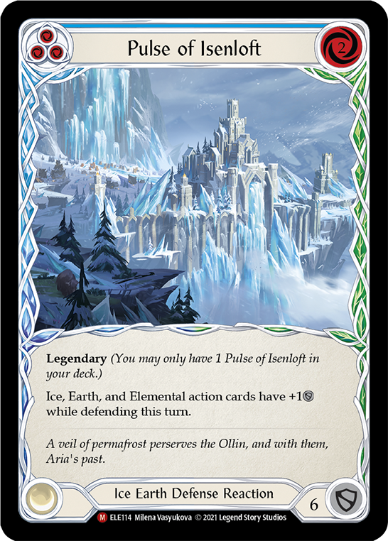 Pulse of Isenloft [ELE114] (Tales of Aria)  1st Edition Cold Foil | Card Citadel