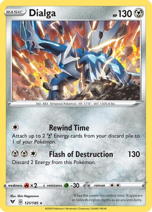 Dialga (121/185) (Theme Deck Exclusive) [Sword & Shield: Vivid Voltage] | Card Citadel