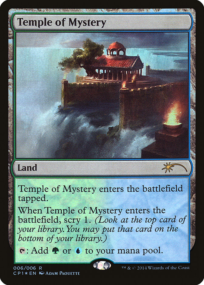 Temple of Mystery [Magic 2015 Clash Pack] | Card Citadel