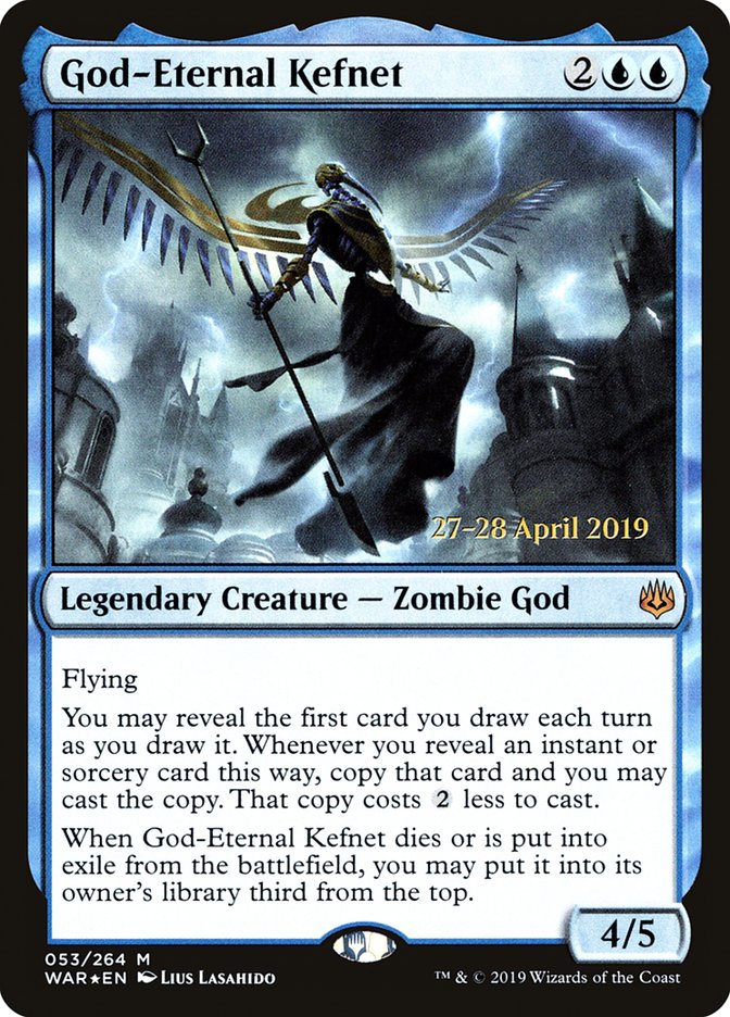 God-Eternal Kefnet  [War of the Spark Prerelease Promos] | Card Citadel