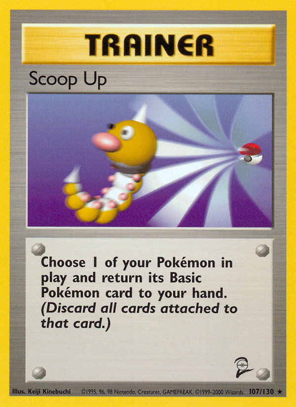 Scoop Up (107/130) [Base Set 2] | Card Citadel