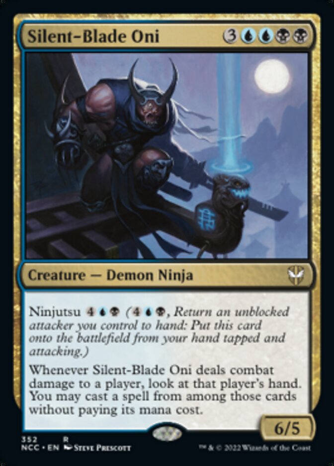 Silent-Blade Oni [Streets of New Capenna Commander] | Card Citadel