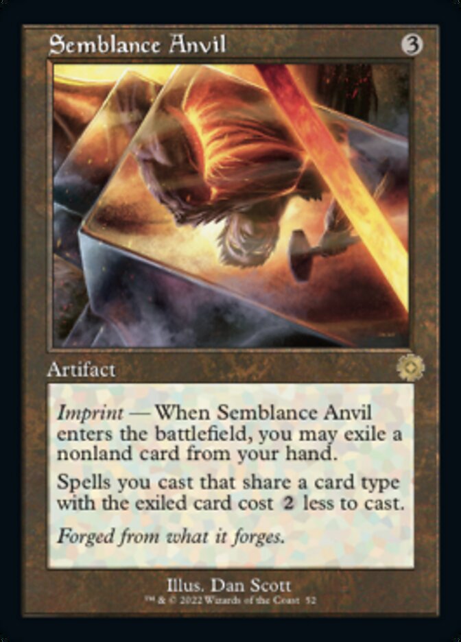 Semblance Anvil (Retro) [The Brothers' War Retro Artifacts] | Card Citadel