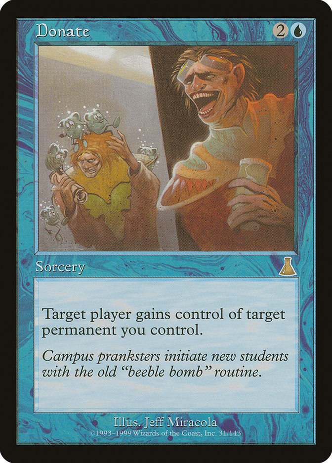 Donate [Urza's Destiny] | Card Citadel
