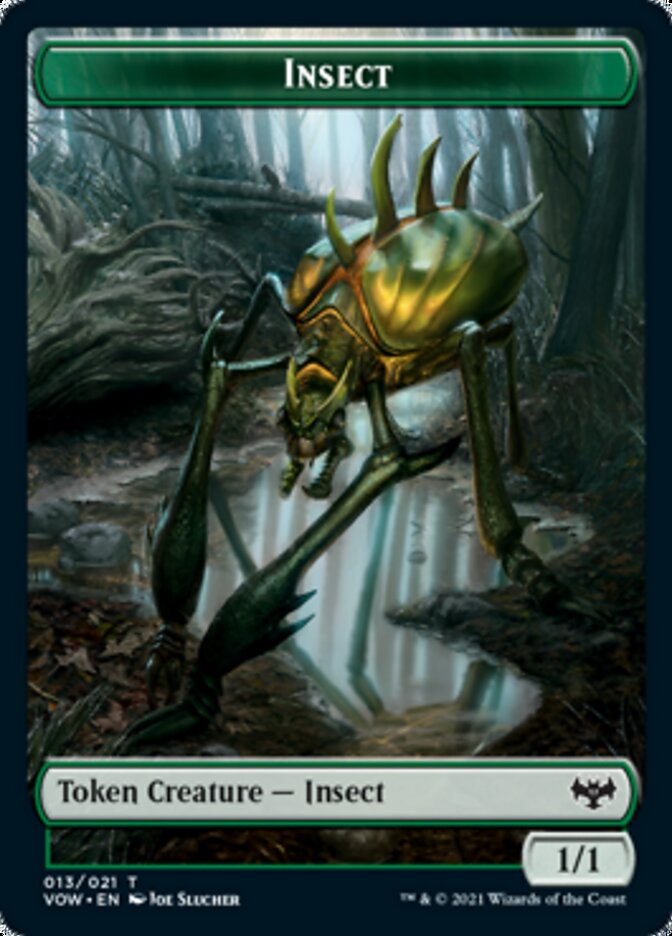 Insect Token [Innistrad: Crimson Vow Tokens] | Card Citadel