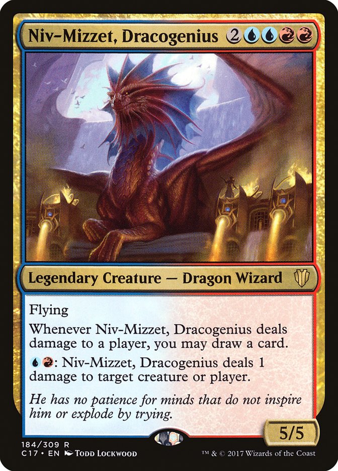 Niv-Mizzet, Dracogenius [Commander 2017] | Card Citadel