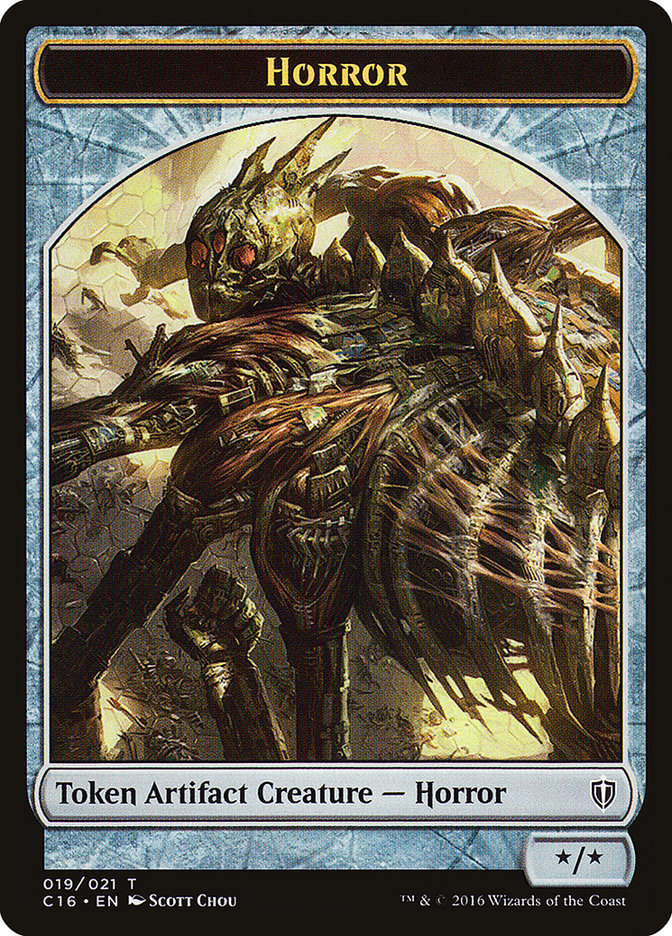 Horror [Commander 2016 Tokens] | Card Citadel