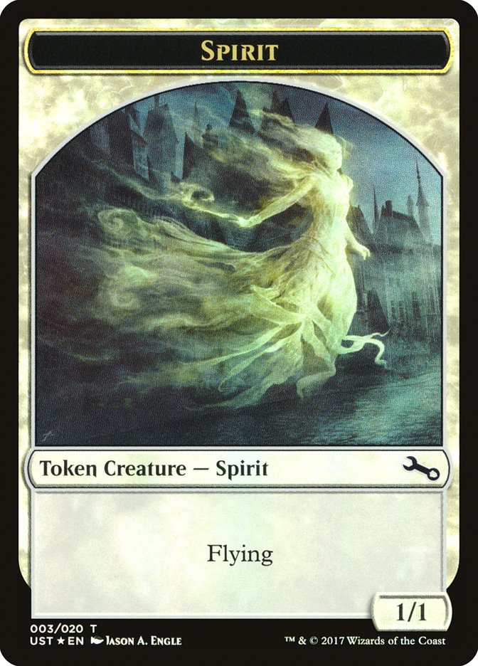 Spirit // Spirit [Unstable Tokens] | Card Citadel