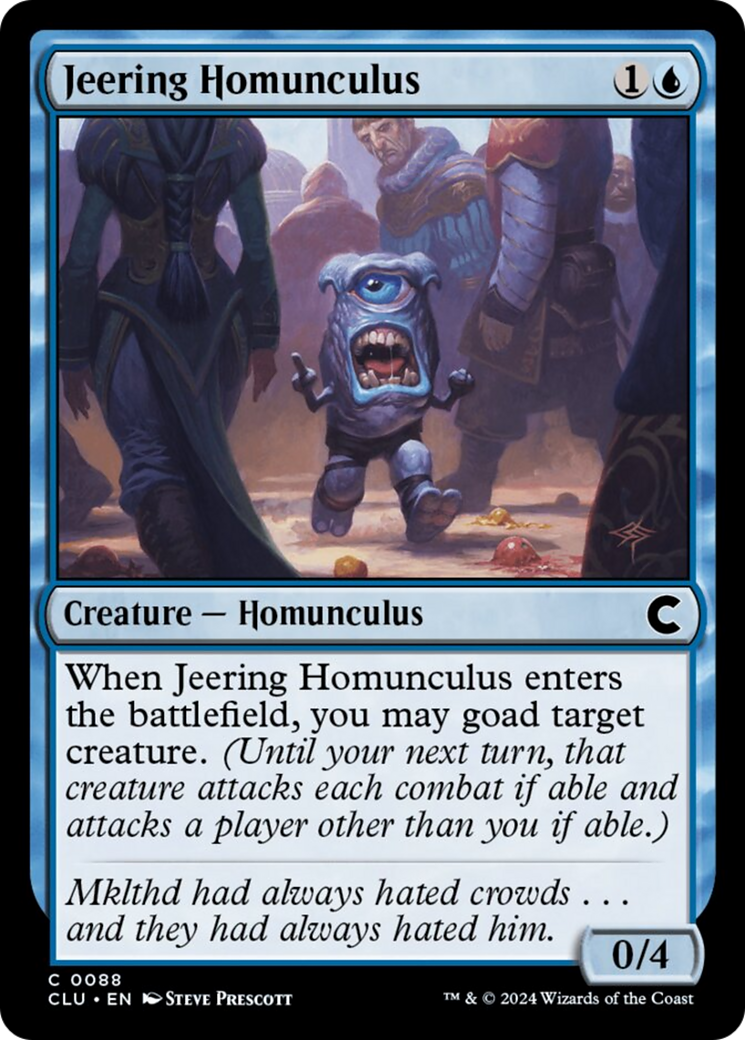 Jeering Homunculus [Ravnica: Clue Edition] | Card Citadel