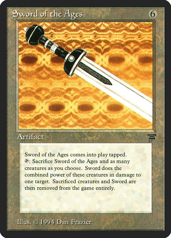 Sword of the Ages [Legends] | Card Citadel