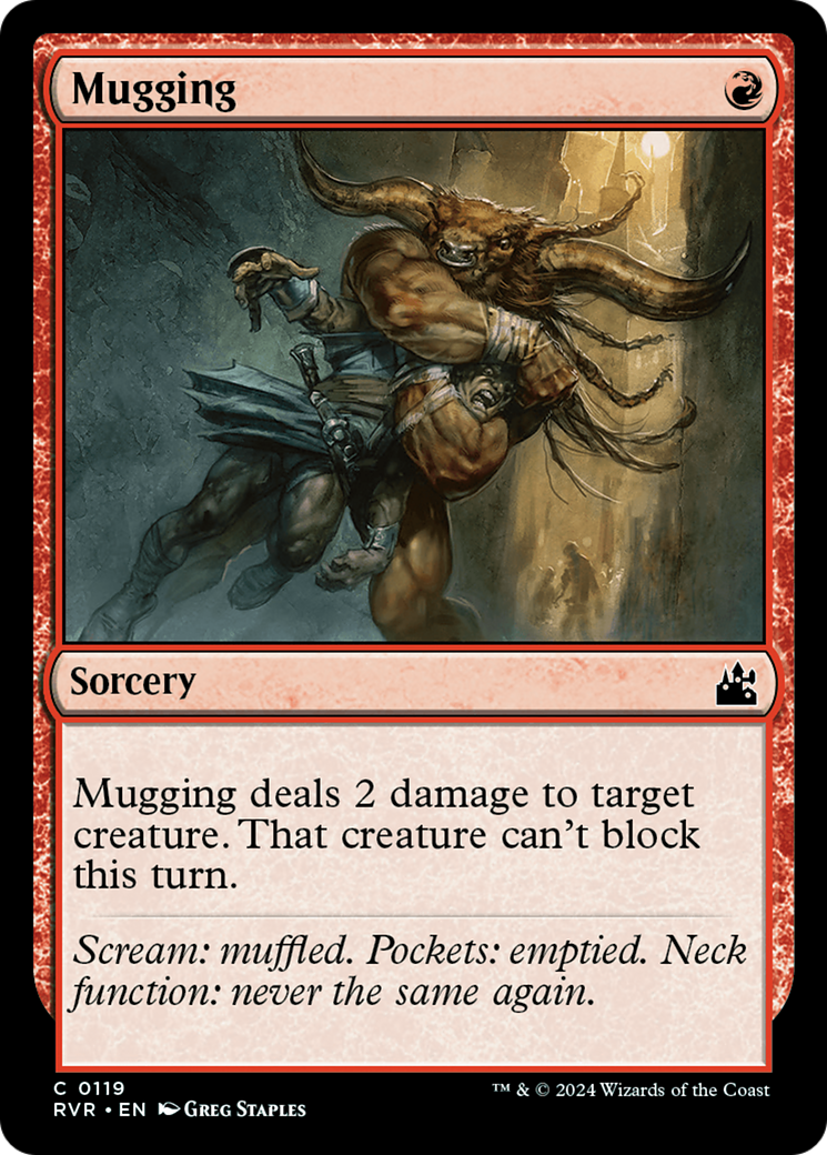 Mugging [Ravnica Remastered] | Card Citadel