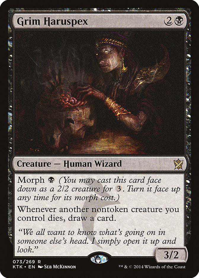 Grim Haruspex [Khans of Tarkir] | Card Citadel