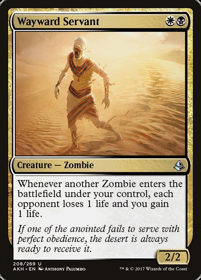 Wayward Servant [Amonkhet] | Card Citadel