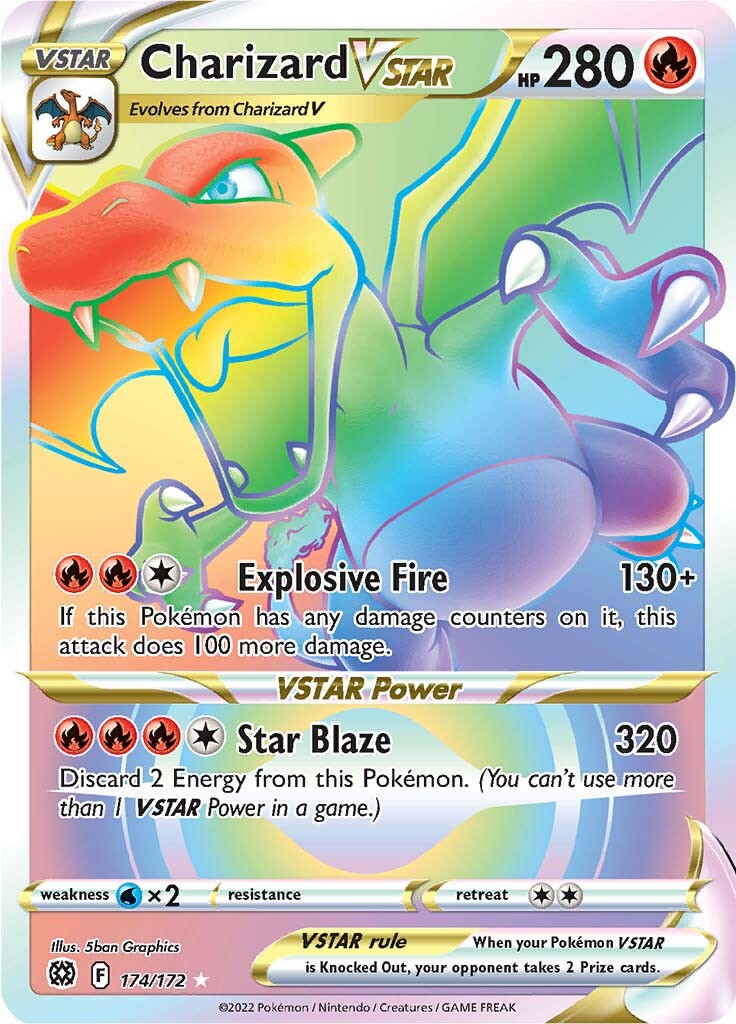 Charizard VSTAR (174/172) [Sword & Shield: Brilliant Stars] | Card Citadel