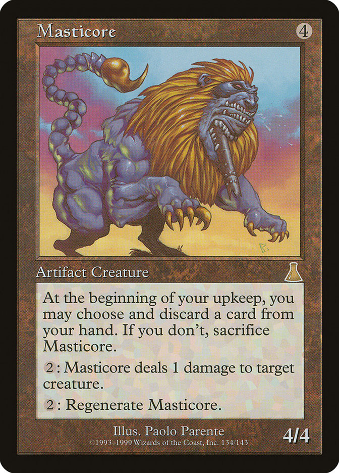 Masticore [Urza's Destiny] | Card Citadel