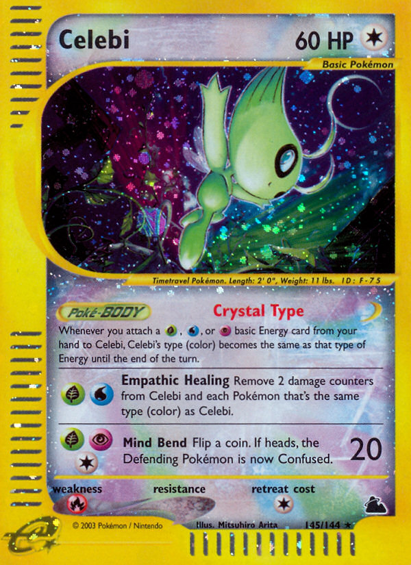 Celebi (145/144) [Skyridge] | Card Citadel