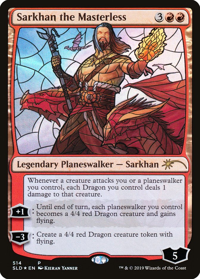 Sarkhan the Masterless (Stained Glass) [Secret Lair Drop Promos] | Card Citadel