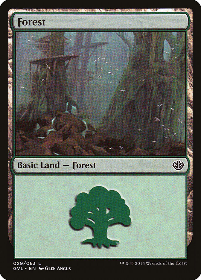 Forest (29) (Garruk vs. Liliana) [Duel Decks Anthology] | Card Citadel