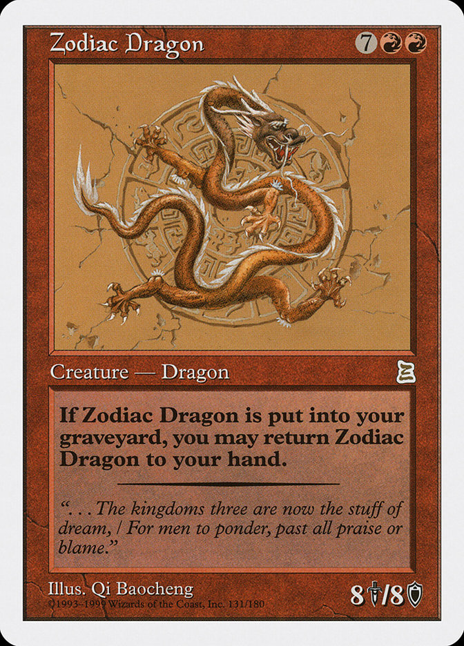 Zodiac Dragon [Portal Three Kingdoms] | Card Citadel