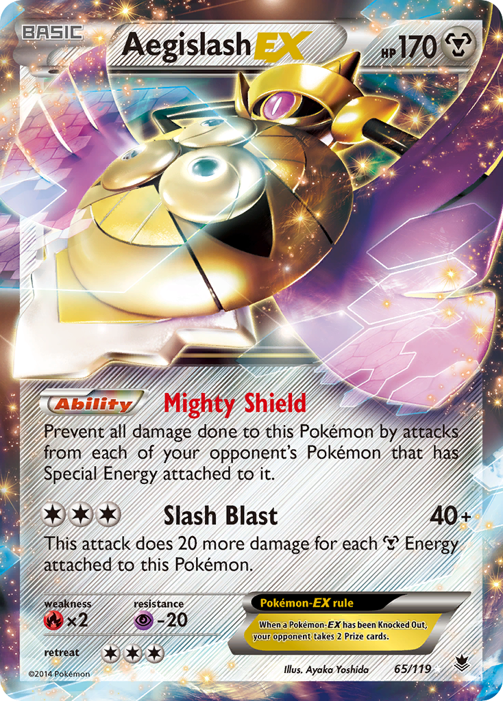 Aegislash EX (65/119) [XY: Phantom Forces] | Card Citadel