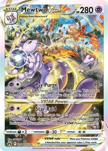 Mewtwo VSTAR (GG44/GG70) [Sword & Shield: Crown Zenith] | Card Citadel