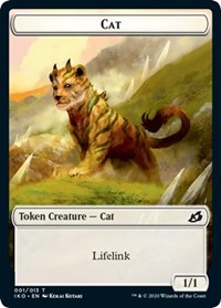 Cat // Human Soldier (003) Double-sided Token [Ikoria: Lair of Behemoths Tokens] | Card Citadel