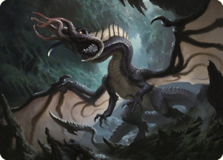 Brainstealer Dragon Art Card [Commander Legends: Battle for Baldur's Gate Art Series] | Card Citadel